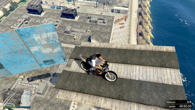 Китайский Паркур в GTA 5 - КРЫШИ. ОКЕАН. (GTA 5 Смешные Моменты) смотреть онлайн