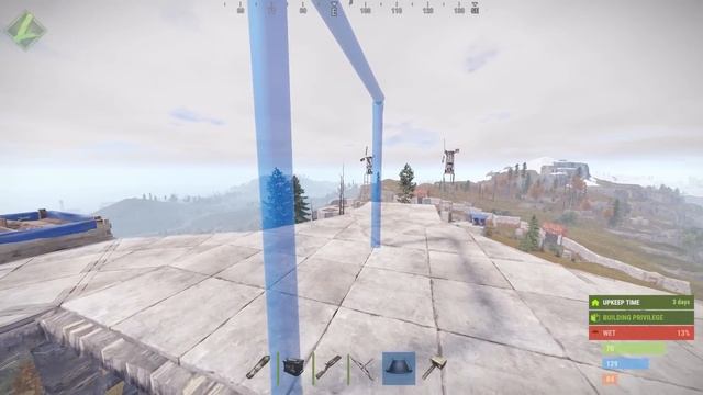 I built an ILLEGAL Sky Farm on the MOST Modded server in Rust... смотреть онлайн