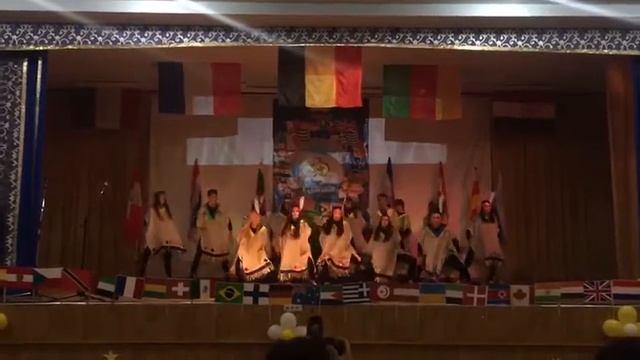 Танец индейцев. 8 школа Беслан часть 2 смотреть онлайн