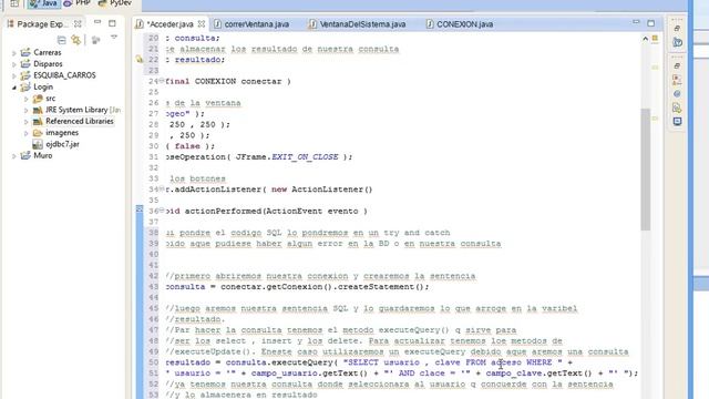 crear un login con java conectado a base de datos Oracle смотреть онлайн