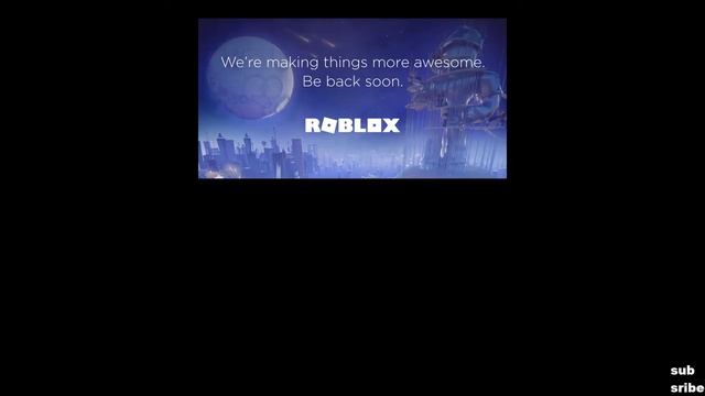 Roblox "Be back soon" Come hang out :) смотреть онлайн