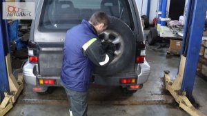 Разбор Mitsubishi Pajero 2 на запчасти