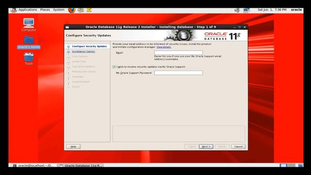 Oracle Linux 6 Oracle 11g Installation Part 2 смотреть онлайн