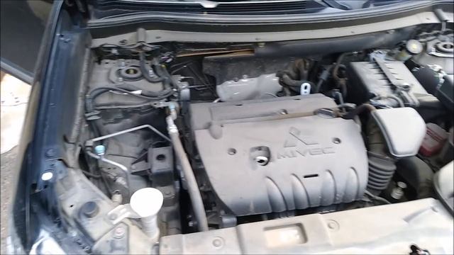 ПОМЫЛ ДВИГАТЕЛЬ Mitsubishi Outlander 3 )) смотреть онлайн