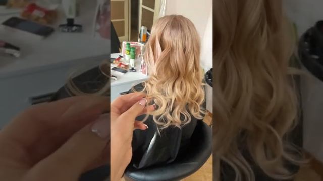 Окрашивание Блонд Тонирование