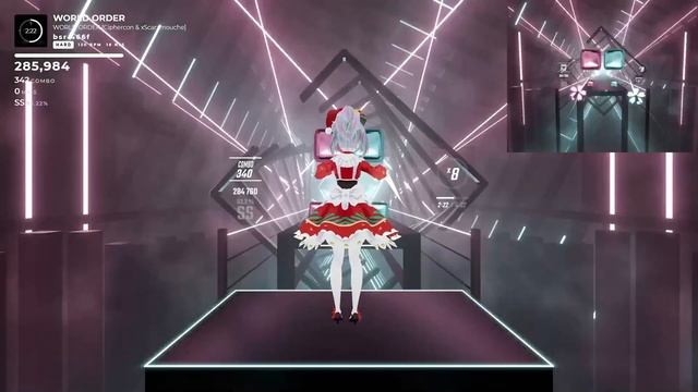 【BeatSaber】WORLD ORDER【低スペックPCとOculus Quest 2だけでトラッキング】 смотреть онлайн
