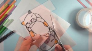 DIY СКВИШИ КОТ из бумаги и губки_ Антистресс игрушки своими руками