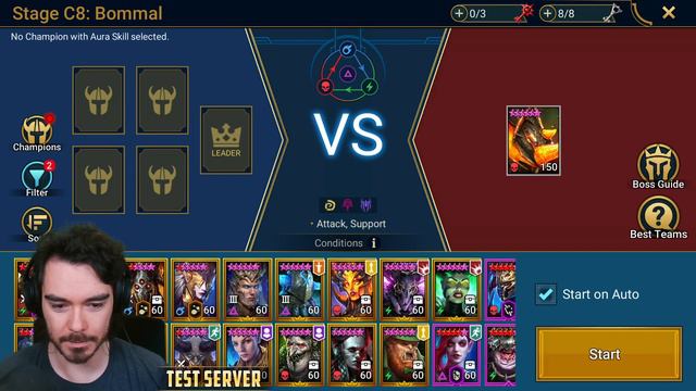 My FIRST GAMEPLAY of the Cursed City!! (Test Server) | Raid: Shadow Legends смотреть онлайн