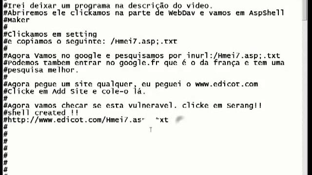 Como Invadir Sites WebDav смотреть онлайн