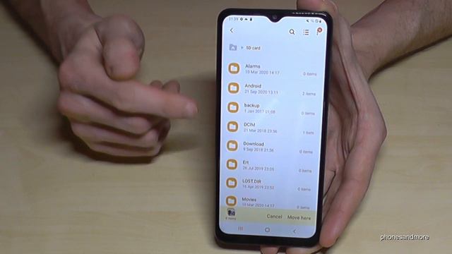 Samsung Galaxy A12: How to transfer data from internal storage to micro SD card? смотреть онлайн