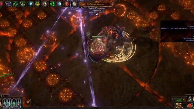 [POE 3.19] Jugg armourstacker facetanking Uber Searing Exarch смотреть онлайн