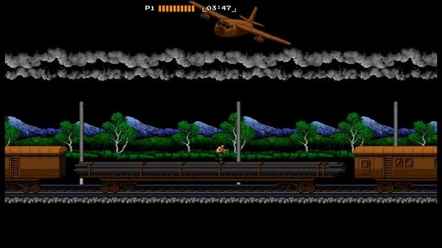 Прохождение 8-bit Commando #3 - Train Ride смотреть онлайн