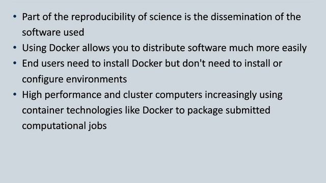 Containers For Collaboration: Using Docker to Share Your Software смотреть онлайн