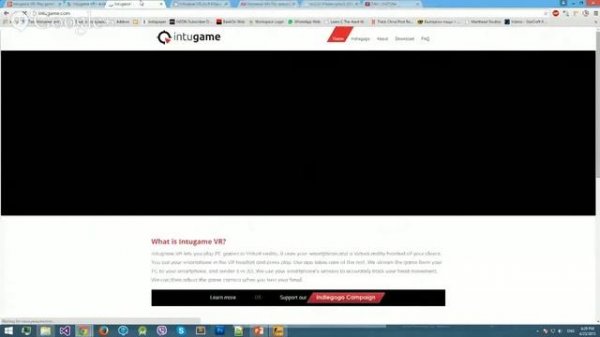 Intugame VR: Play games in Virtual Reality