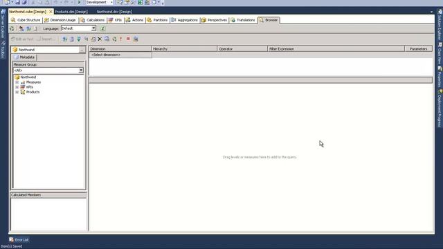 Создание OLAP куба в MS SQL Server 2012 смотреть онлайн