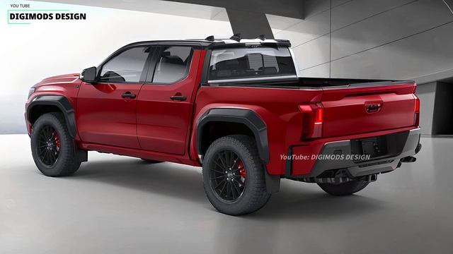 NEW 2025 TOYOTA TACOMA GR SPORT? REDESIGN | Digimods DESIGN | смотреть онлайн