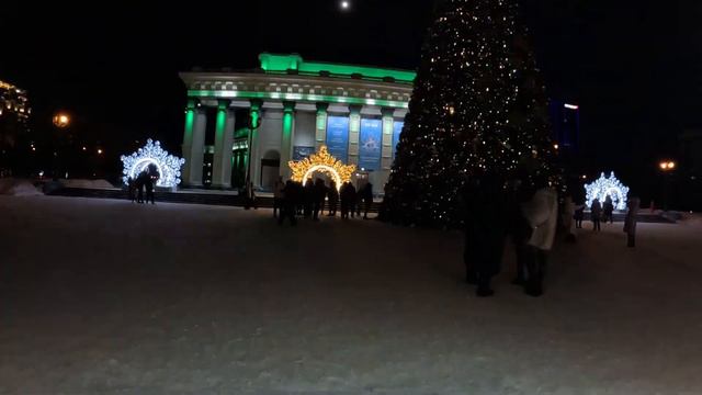 Главная Новогодняя Ёлка Новосибирска! ❄🎇 смотреть онлайн