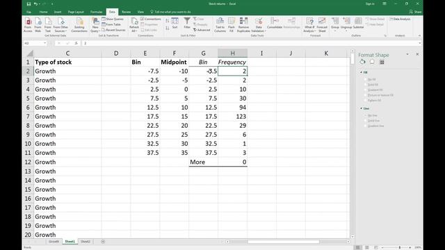 Graphing: Histograms and frequency polygons in EXCEL смотреть онлайн