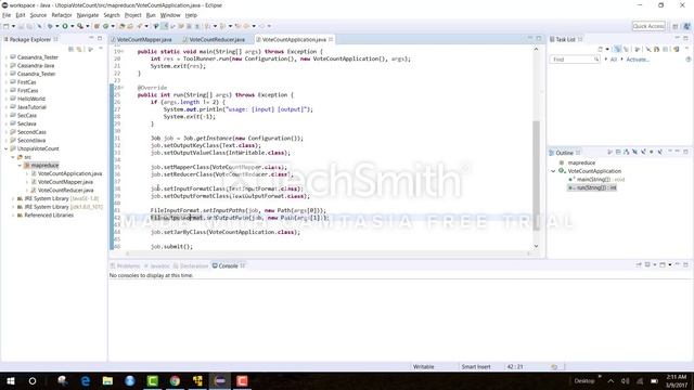 Running MapReduce using Java through Cloudera VM - USF BAIS - BIG DATA COURSEWORK смотреть онлайн