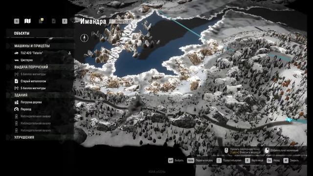 #20 Краткий обзор карты Имандра Кольский полуостров в SnowRunner, Скрытые улучшения, Задания и Маши смотреть онлайн