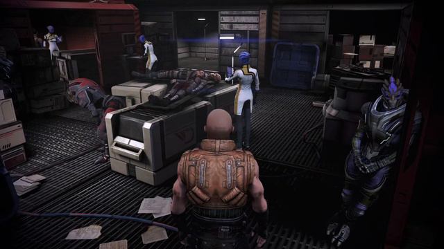 Mass Effect Legendary Edition_Citadel Conversations - Tactus Med Supplies - James Vega N7 Tattoo смотреть онлайн