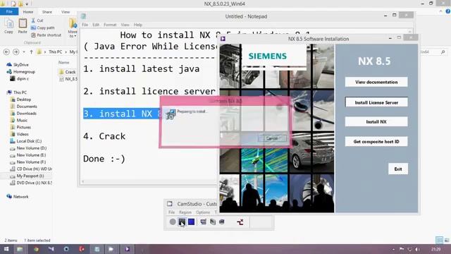 How to install NX 8 5 64 bit in Windows 8 1 Java error License Server 5 3 1 Fi смотреть онлайн