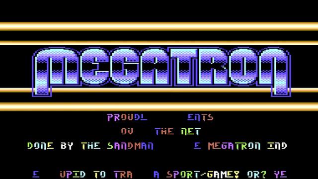 C64 Crack Intro: Megatron 1991 смотреть онлайн