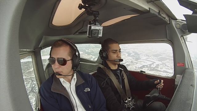 Flight Lesson Featuring: Slow Flight, Power On/Off Stalls, and Steep Turns in Cessna 152 смотреть онлайн