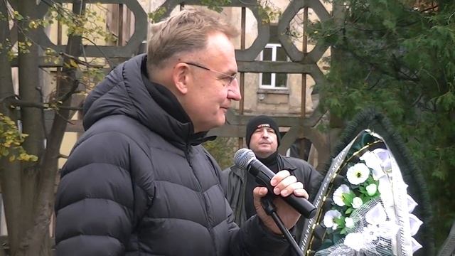 Львов Украина.80 летие ликвидации гетто и Яновского концлагеря .2023 12 ноября смотреть онлайн