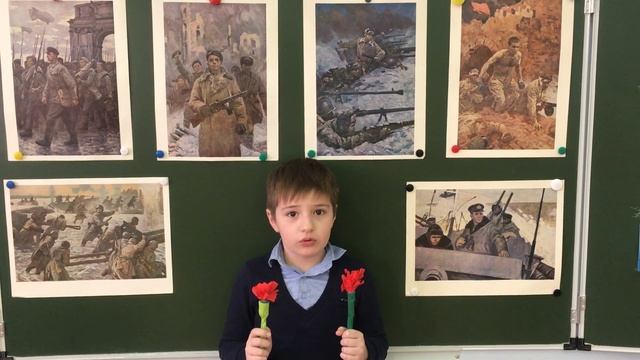 Васильев Давид читает стихотворение про Неизвестного солдата смотреть онлайн