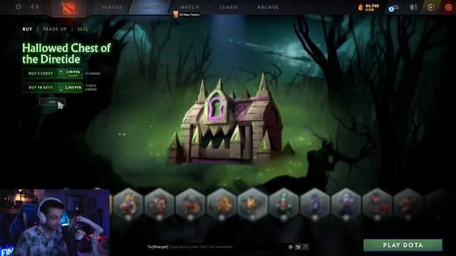 ВЫБИВАЮ ЭМБЛЕМУ ИЗ DIRETIDE СУНДУКА В DOTA 2 - ПОПЫТКА №2 смотреть онлайн