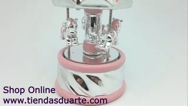 Carrusel rosa con música y luz смотреть онлайн