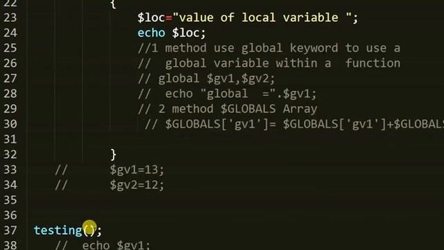 PHP 5 Tutorials: variable in Urdu and Hindi Part 2 смотреть онлайн