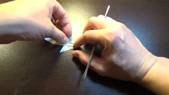 Origami air to air missile (Trident) tutorial смотреть онлайн