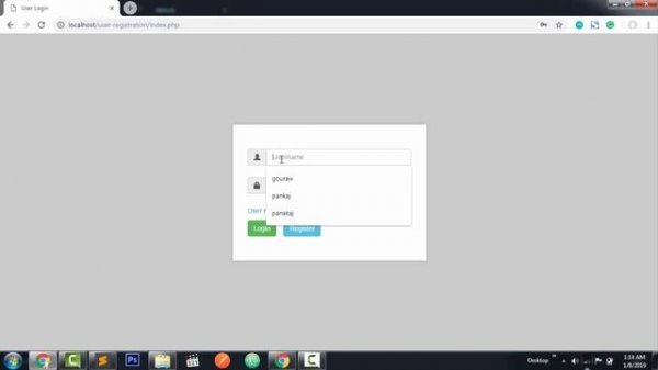 PHP Login and Registration system in Hindi | intro part-1