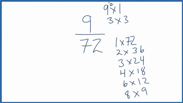 How to Simplify the Fraction 9/72 смотреть онлайн