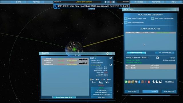 Let's Play: Interstellar Transport Company Part 1 смотреть онлайн