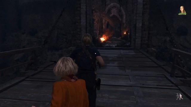 Leon and Ashley Arrive at the Castle (Resident Evil 4 Remake-Chapter 6 Ending) смотреть онлайн