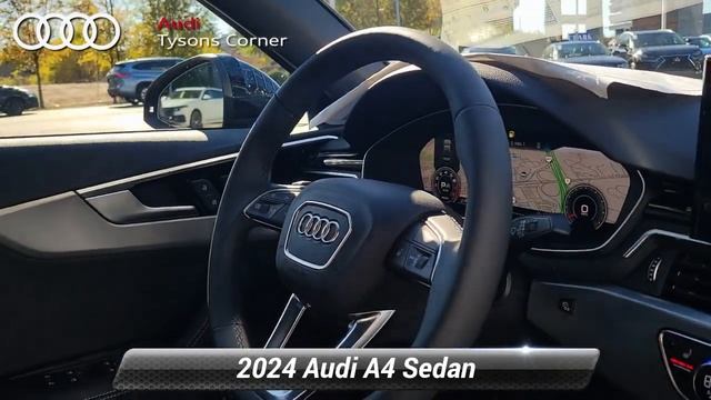 New 2024 Audi A4 Sedan S line Prestige, Vienna, VA 24A0203 смотреть онлайн