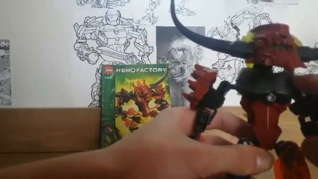 Обзор на Lego 44001 HERO FACTORY "PYROX" смотреть онлайн