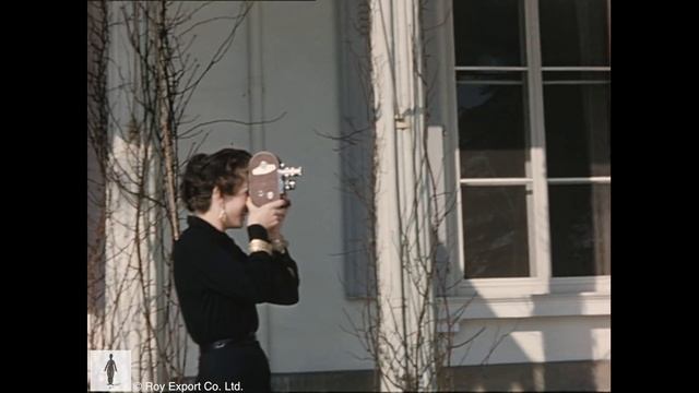 Charlie Chaplin at home with Dawn Addams & Prince Vittorio Massimo - Rare Home Movie Footage смотреть онлайн