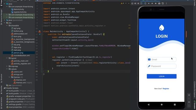 [ KOTLIN ] SLICING LINEAR LAYOUT смотреть онлайн