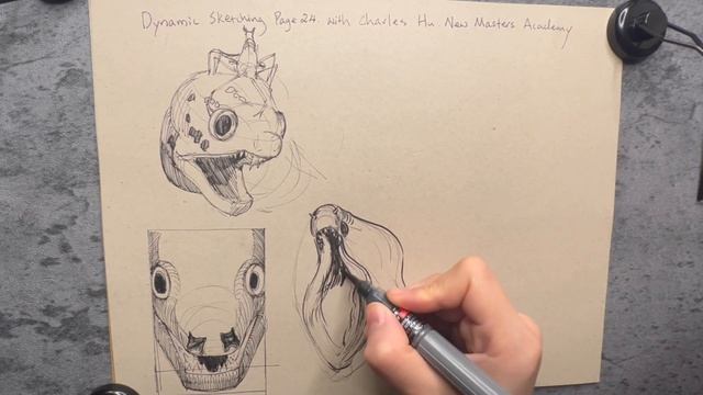 Drawing Eels - Dynamic Sketching (New Masters Academy) смотреть онлайн