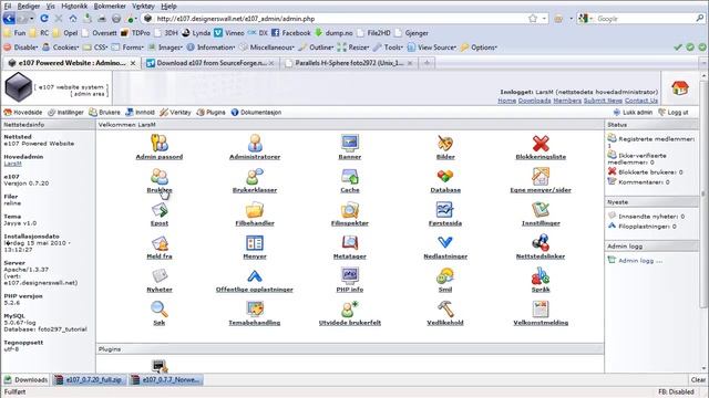 Hvordan installere e107 смотреть онлайн
