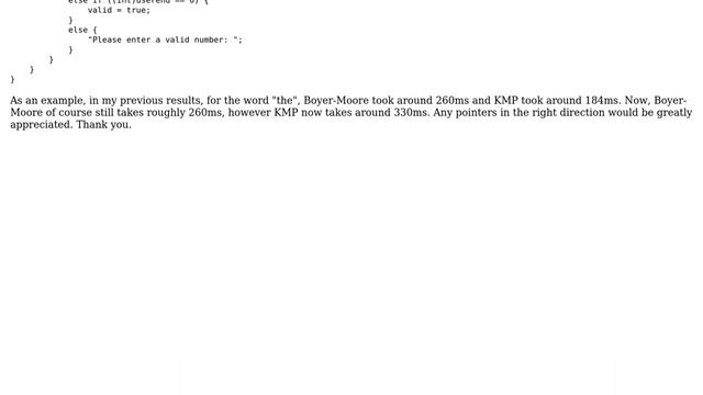 Time Complexity Comparison of KMP string search to Boyer-Moore string search смотреть онлайн