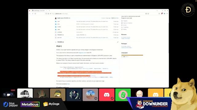 DOGE-J Java client to intercommunicate with Dogecoin core node смотреть онлайн