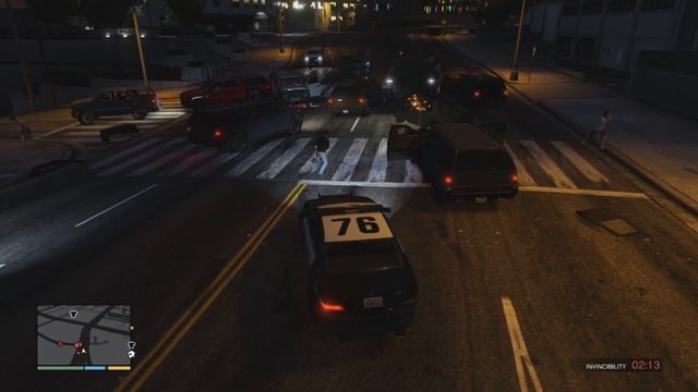 GTA V army kills Madrazo cartel and blow up cars with tank part 75 смотреть онлайн