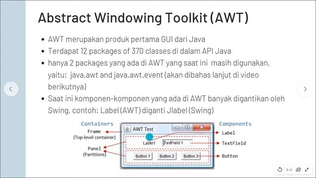 Mudah Belajar Java GUI - #1 Pengantar Java GUI смотреть онлайн