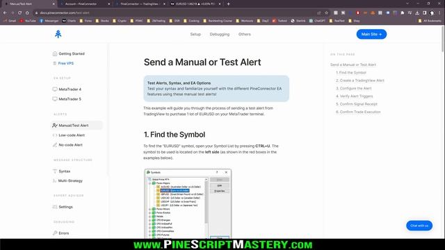 PineConnector TradingView Automation: MetaTrader 4 Setup Guide смотреть онлайн