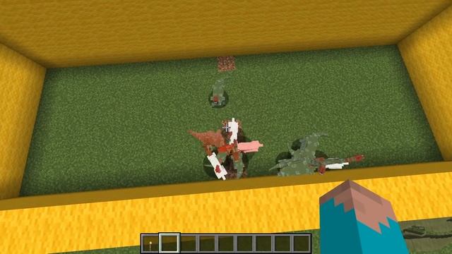 АРМИЯ ДИНОЗАВРОВ ПРОТИВ АРМИИ ЖИВОТНЫХ В MINECRAFT ! НУБ БИТВА В АРЕНЕ И ТРОЛИНГ ЛОВУШКА МАЙНКРАФТ смотреть онлайн